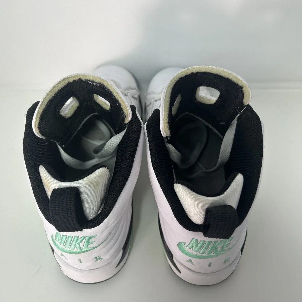 Nike Air Jordan 'MVP' (GS) Sz 4.5, Women's 6  White/Green Glow/Black‎ DZ5577-103